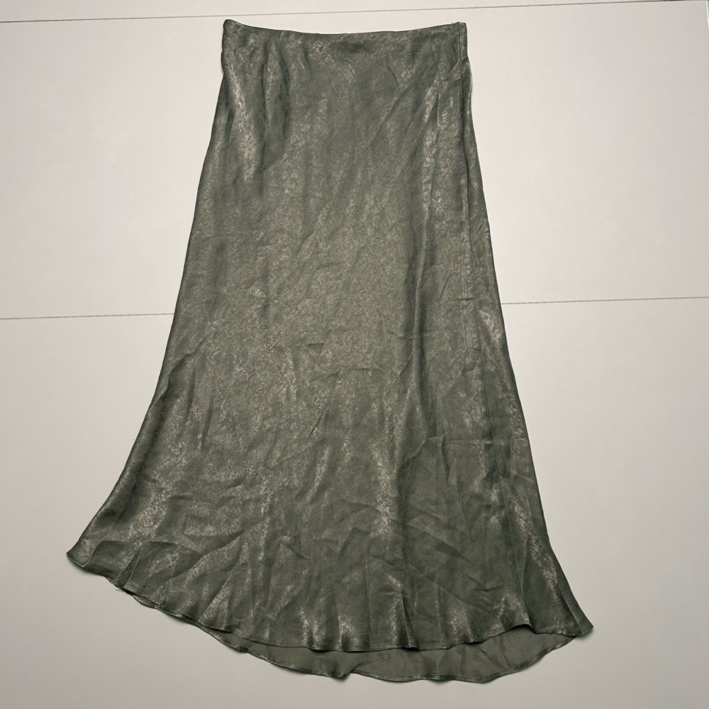 Elegant Olive Green Skirt
